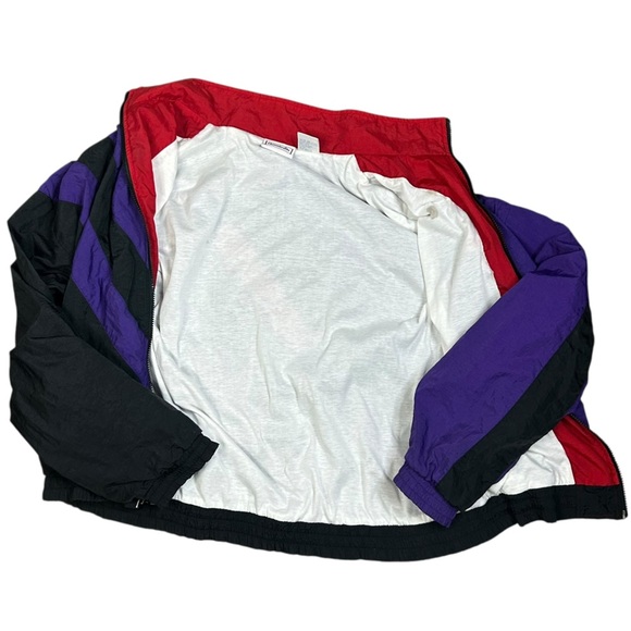 Y2K Reebok Tracksuit L 90's Retro Parachute Windbreaker Joggers - Picture 10 of 15